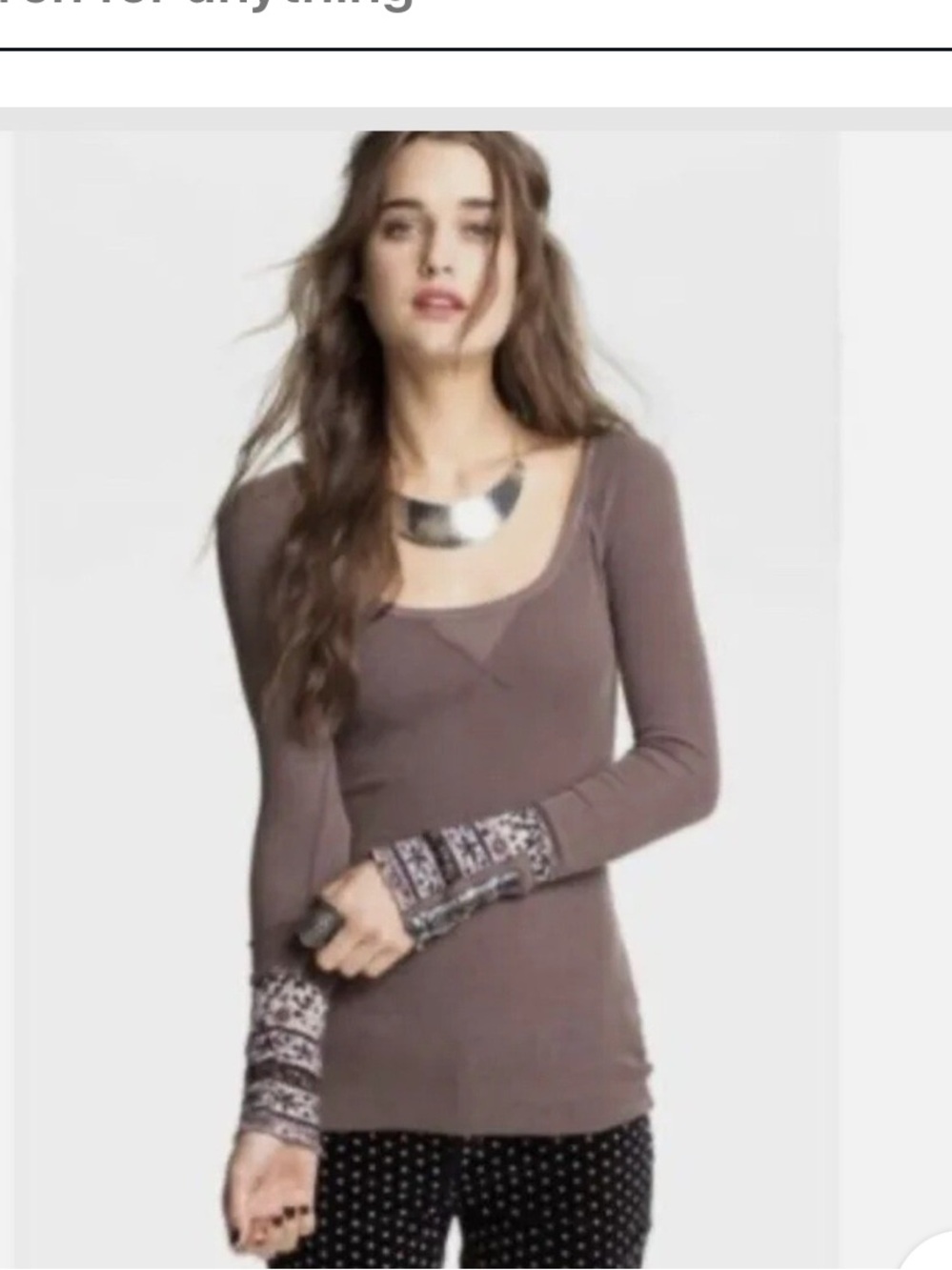 ASO ELENA GILBERT VAMPIRE DIARIES FREE PEOPLE CUFF THERMAL BOHO STUDS BELLA SWAN